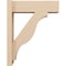 Ekena Millwork 5 1/2-in W x 16-in D x 20-in H Funston Block Rough Cedar Woodgrain TimberThane Outlooker, Primed Tan OUTUR055X16X20FST44RCPR - alternate 5